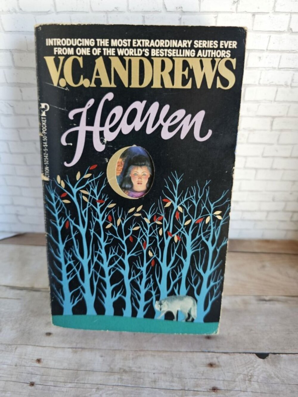 V.C. Andrews Heaven 1985 First Pocket Printing Gothic Paperback Casteel